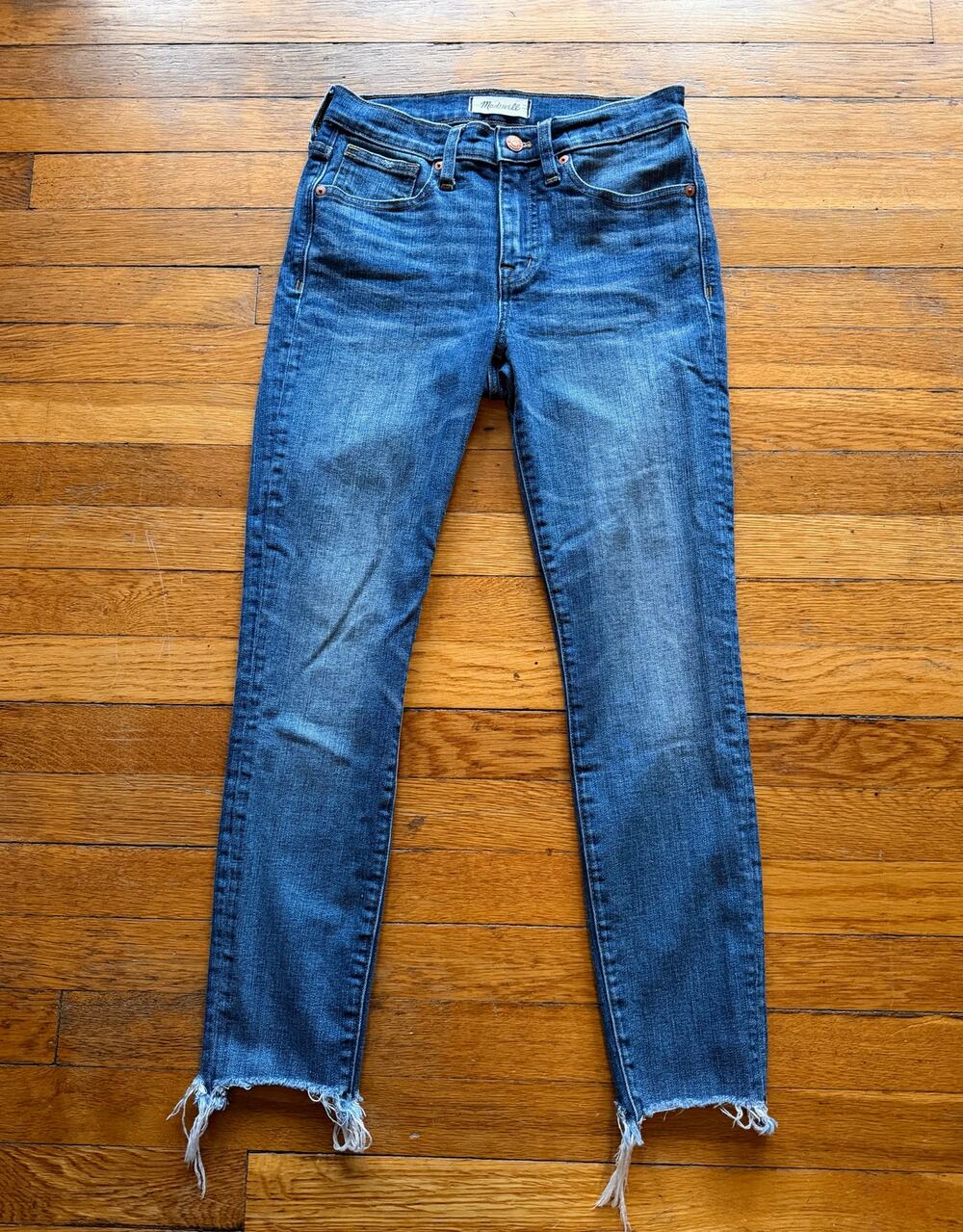 MADEWELL '9" High-Rise Skinny Crop' Jeans Women sz 26